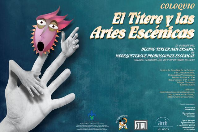 Coloquio el Títere y las Artes Escénicas, Xalapa