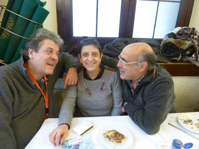 Eugenio, Pilar y Paco