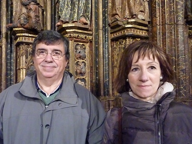 Mikel Serrano y Maite Ayala