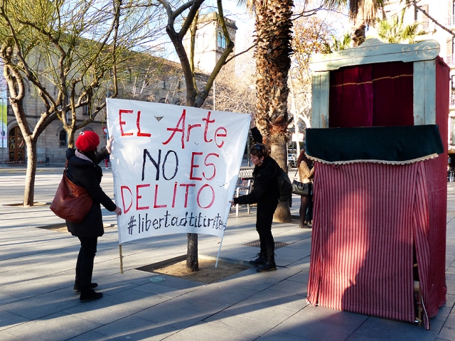 En defensa de los titiriteros apresados en Madrid