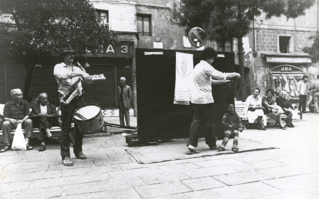 La Fanfarra, 1977, Plaça del Pi