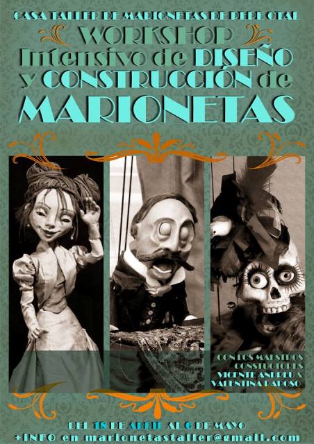 curso Valentina Raposo y Vicente Andreu, Marionetas de hilo