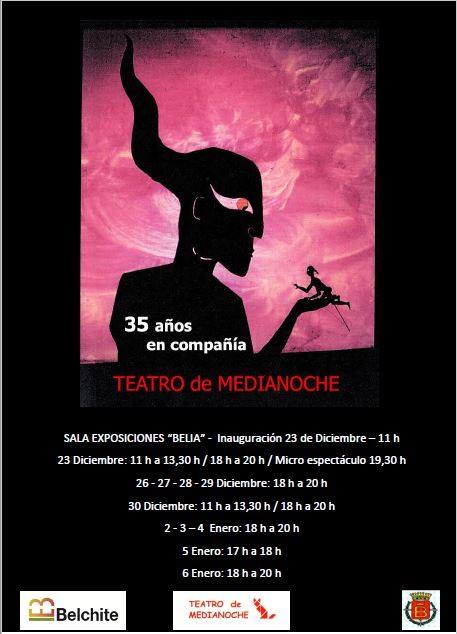 35 años de Teatro de Medianoche. Exposición en Belchite