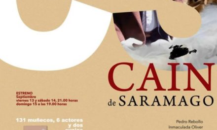 El Teatro Arbolé celebra el 40 aniversario de la compañía con el estreno de ‘CAÍN DE SARAMAGO’