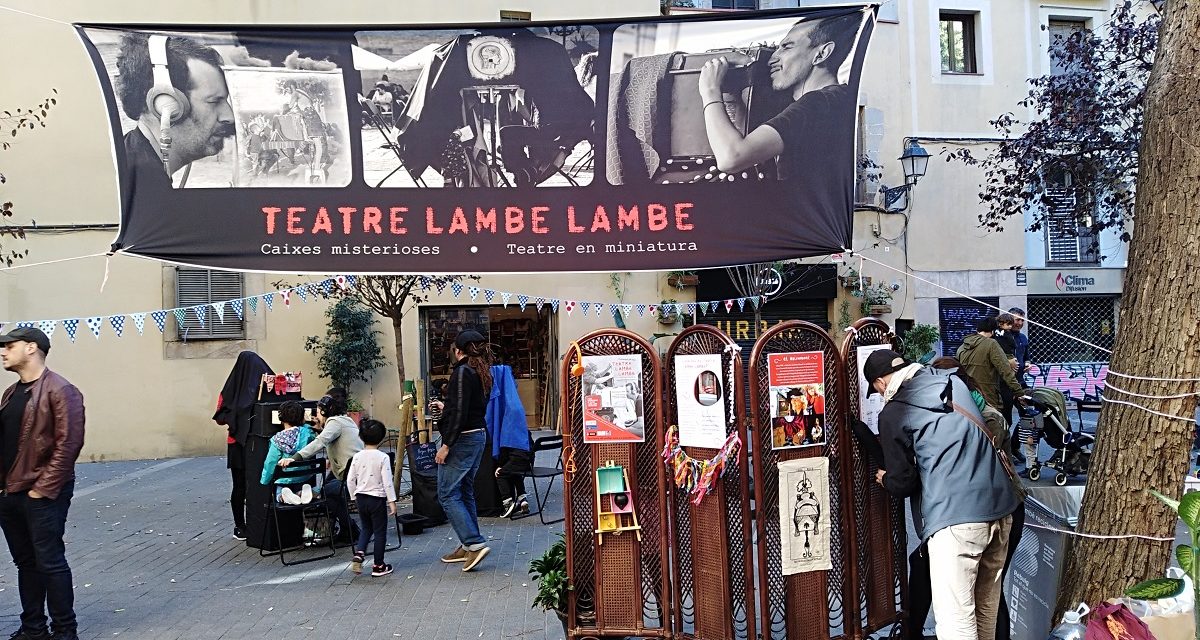 I Ciclo Internacional de Teatro Lambe-Lambe en Barcelona (2019-2020), por Irma Borges con la colaboración de Paula Casanova