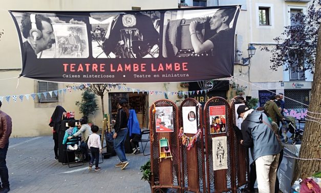 I Ciclo Internacional de Teatro Lambe-Lambe en Barcelona (2019-2020), por Irma Borges con la colaboración de Paula Casanova