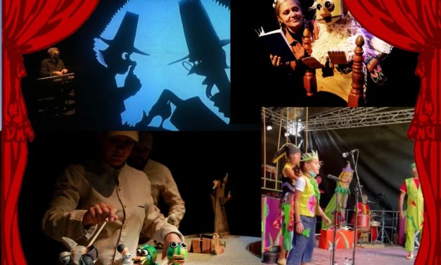 I – Parque de las Marionetas 2021, Zaragoza: ‘Jolgorio del bueno’, ‘Cuentos de papel y tijera’, ‘Pequeños en la granja’ y ‘Hermosinda’