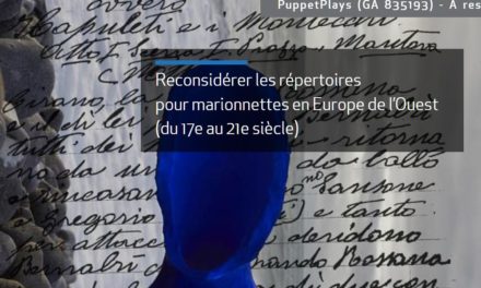 I – Coloquio Internacional PuppetPlays: La escritura literaria para marionetas. I parte: del s. XVII al París de finales del s. XIX