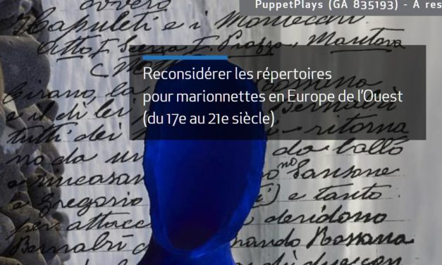 I – Coloquio Internacional PuppetPlays: La escritura literaria para marionetas. I parte: del s. XVII al París de finales del s. XIX