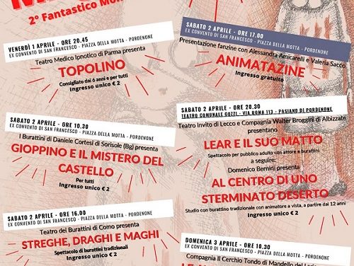 I – MagicaBura!, el Festival de Títeres de Pordenone, Italia – I Parte: Topolino, Gioppino y el Misterio del Castello, Animatazine