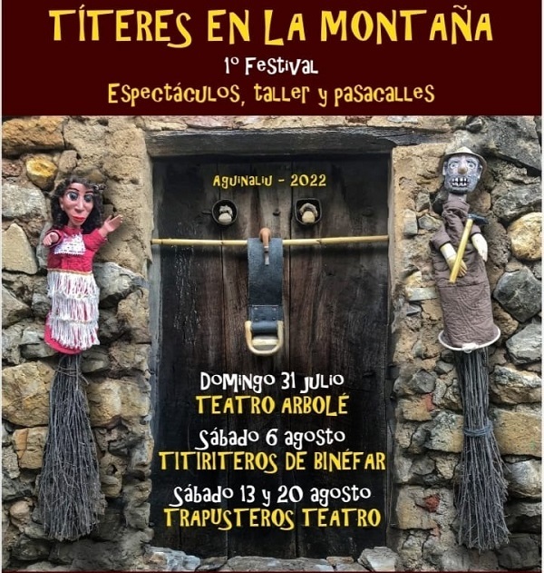 1er Festival Títeres en la Montaña – en Aguinaliu, Huesca