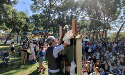 I – El Parque de las Marionetas – Fiestas del Pilar 2023: Gianluca Di Matteo; Luís Zornoza Boy; Lampión y María Bonita