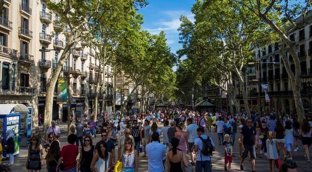 Atentado en Las Ramblas, el paseo donde se pasa del 2 al 3