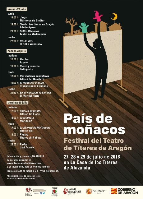 ‘País de moñacos’ – Festival de Teatro de Títeres de Aragón – Abizanda