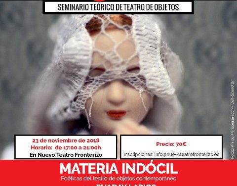 Seminario de Shaday Larios y Taller de Xavi Bobés en el Nuevo Teatro Fronterizo, Madrid
