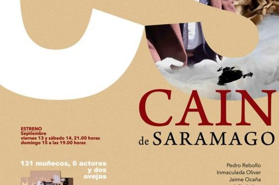 El Teatro Arbolé celebra el 40 aniversario de la compañía con el estreno de ‘CAÍN DE SARAMAGO’