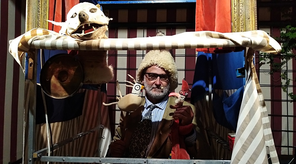 II – Parque de las Marionetas 2021, Zaragoza: ‘Le Fumiste’, ‘Mago Chipirón’, ‘Pipa’, ‘Pulcinella’, ‘Tauromaquia’ y ‘Punchinelis’