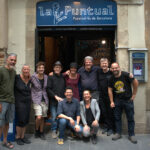 Phillip Huber, el Rey del Hilo, en el Teatro La Puntual de Barcelona. Reportaje fotográfico de Jesús M. Atienza