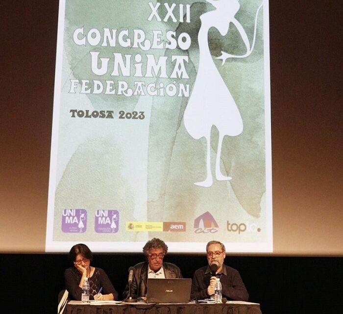 I- CONGRESO DE UNIMA FEDERACIÓN ESPAÑA 2023, en TOLOSA. Homenaje a Txotxonguillo Taldea. Ponencias sobre Defensa, Restauración y Documentación del Patrimonio de las Marionetas