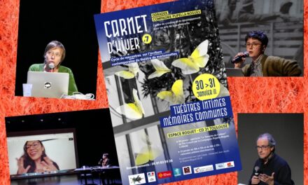 III – Encuentro en Toulouse sobre Historia y Teatro de Títeres. Teatros íntimos, memorias comunes: Shaday Larios; Lou Simon; Cécile Schmitt; Toni Rumbau