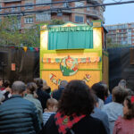 Arbolé y Pelegrín en la Plaza de los Sitios de Zaragoza. Fiestas del Pilar 2025