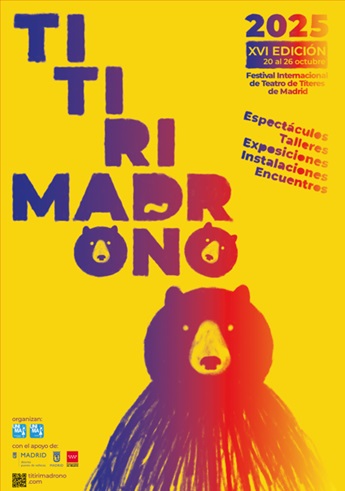 TITIRIMADROÑO 2025 – Festival Internacional de Teatro de Títeres, Visual y de Objetos de Madrid