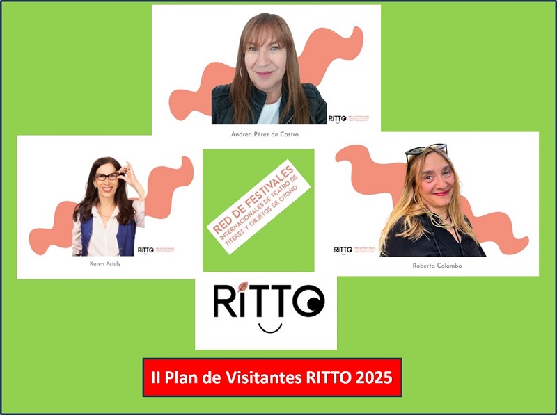 II Plan de Visitantes RITTO 2025: Karen Acioly, Roberta Colombo, y Andrea Pérez de Castro