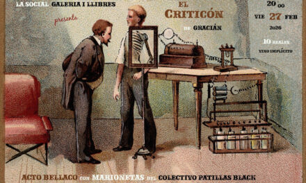 El Criticón, de Baltasar Gracián. Por el Colectivo Patillas Black