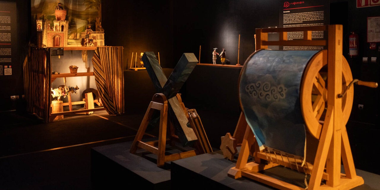 Exposición ‘Mil años de teatro de figuras en España’, por la cía. la Máquina Real. En El Centro del Títere