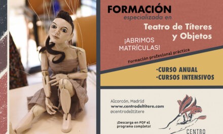 Matrículas abiertas para el nuevo curso anual en El Centro del Títere de Alcorcón, Madrid